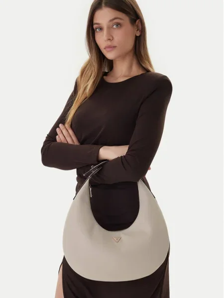 GUESS Geantă de umăr Evie' bej