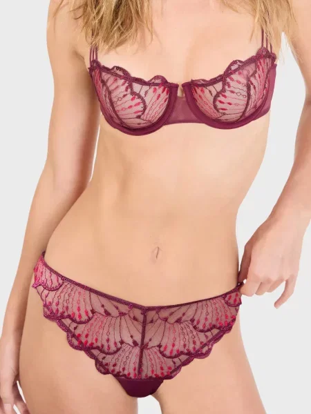 Стрінги Etam бордові