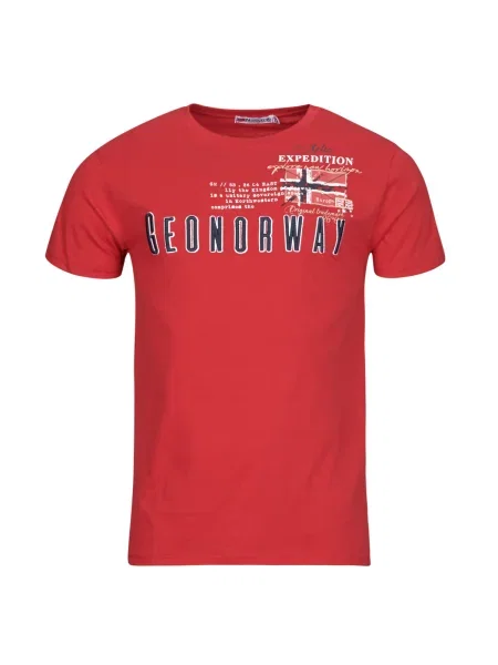 Tricou Geographical Norway roșu