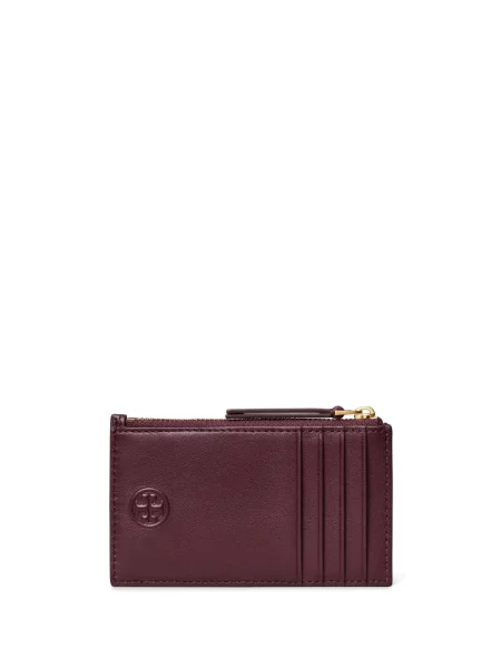 Peněženka Tory Burch bez kostic červená