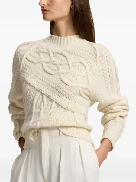 Пуловер Ralph Lauren Collection с кръгло деколте