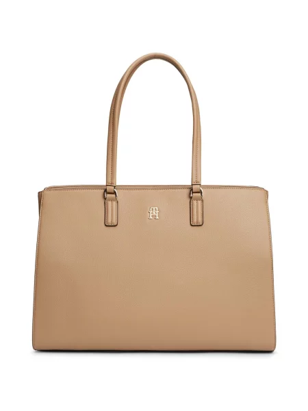 Tommy Hilfiger Geantă shopper TH DAILY maro