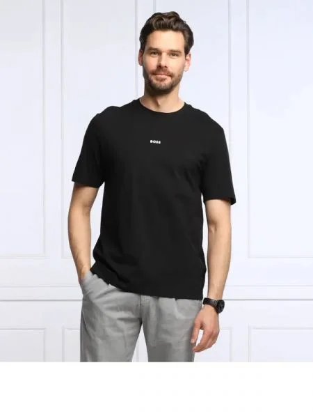 BOSS ORANGE Tricou TChup | Relaxed fit negru