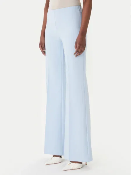 Rinascimento Spodnie palazzo Błękitny Wide Leg niebieskie