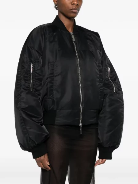 Geacă bomber Matières Fécales negru
