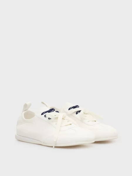 Кожаные кроссовки Prpy белые