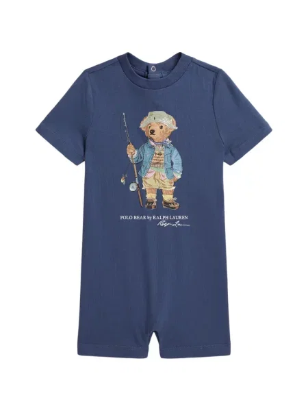 Koszulka polo dziecięca Polo Ralph Lauren niebieska