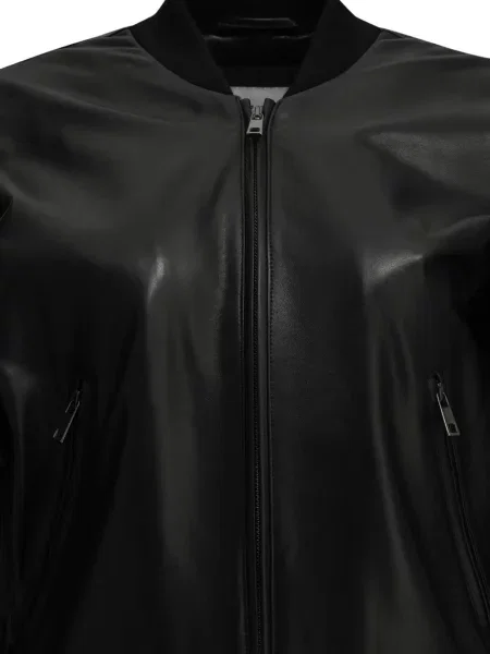 Geanta de piele Semper negru