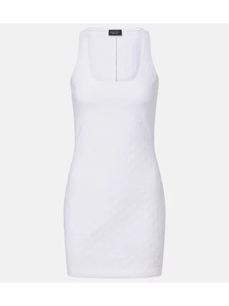 Rochie Gucci din jacard alb