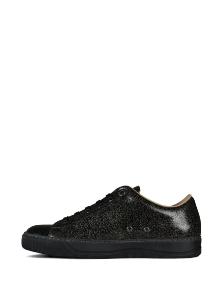 Sneakerși Lanvin din piele negru