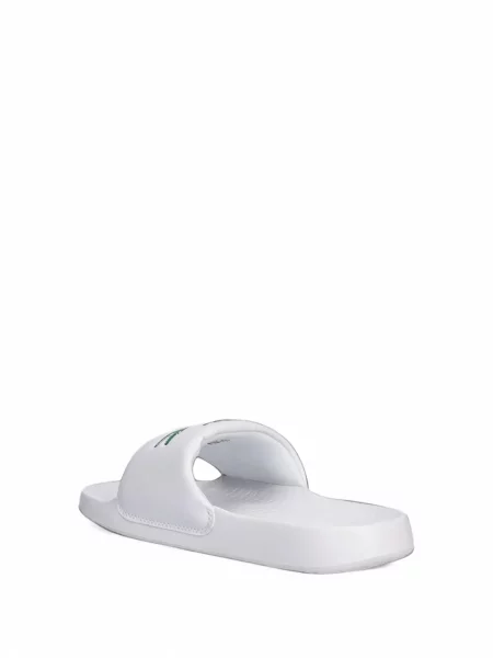 Papuci Lacoste alb