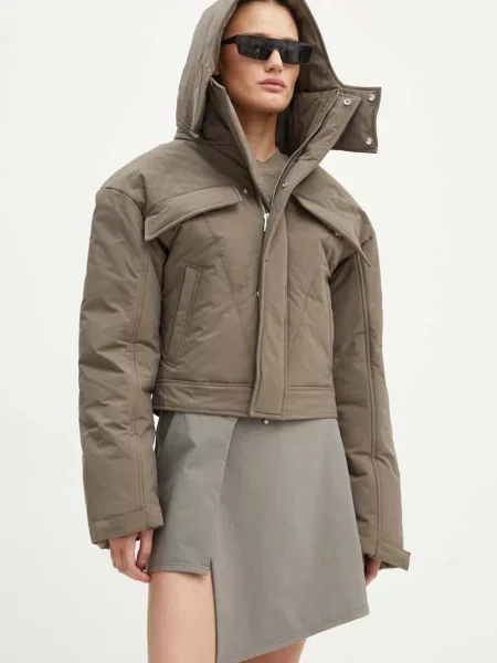 Heliot Emil geaca femei de tranzitie verde