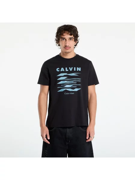 Tricou Calvin Klein Jeans SS Graphic Tee Black L negru