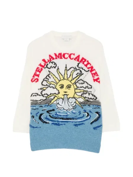 Sweter dziecięcy Stella Mccartney biały