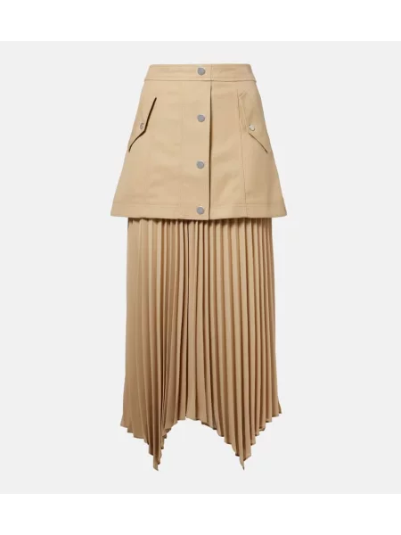 Fusta maxi Veronica Beard bej