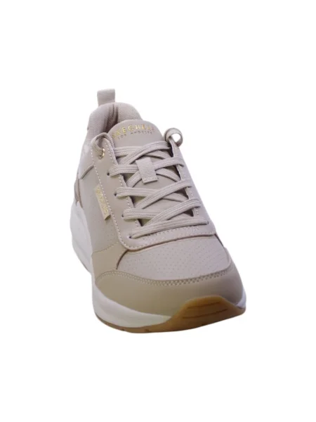 Pantofi Skechers cu buline bej