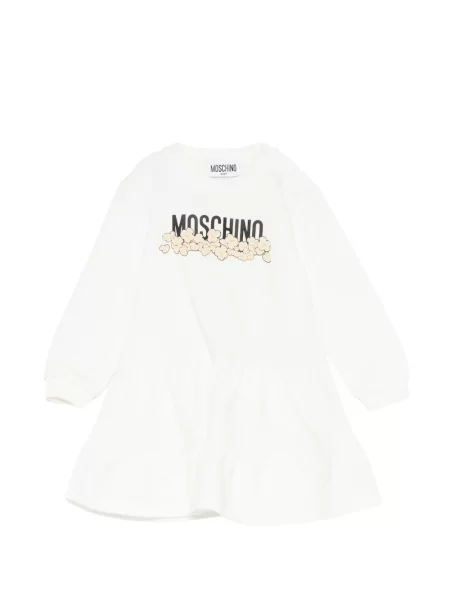 Sukienka dziecięca Moschino biała