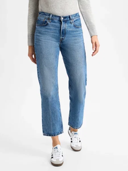 Levi's Dżinsy Kobiety jednolity niebieski