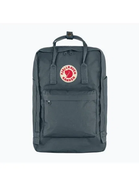 Fjällräven Kanken Laptop 20 literes városi hátizsák grafit. Méret: 17 l szürke