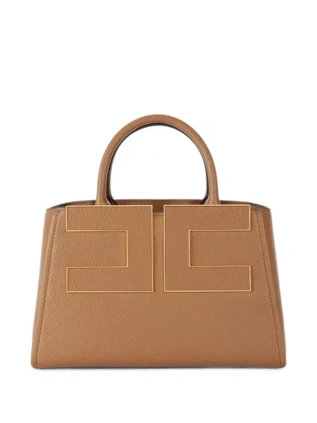 Geantă shopper Elisabetta Franchi cu autograf