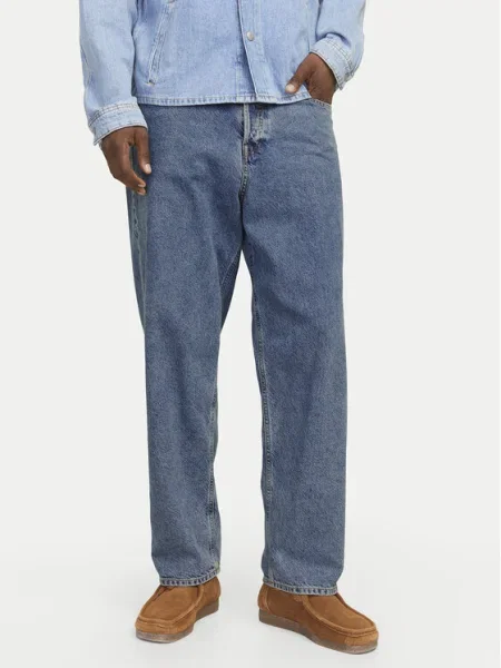 JACK & JONES Džínsy JJIAlex JJOriginal denim modrá