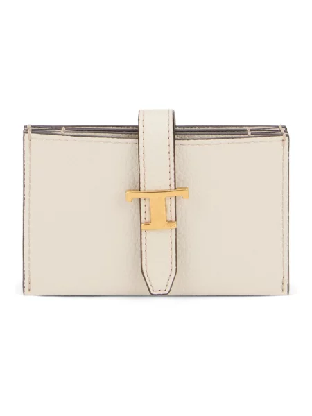 Portfel Tod's skórzany beżowy