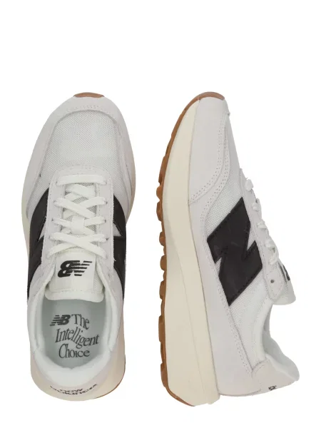 New balance Nízke tenisky krémová / čierna biela
