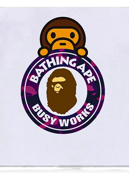 Tricou A Bathing Ape® alb