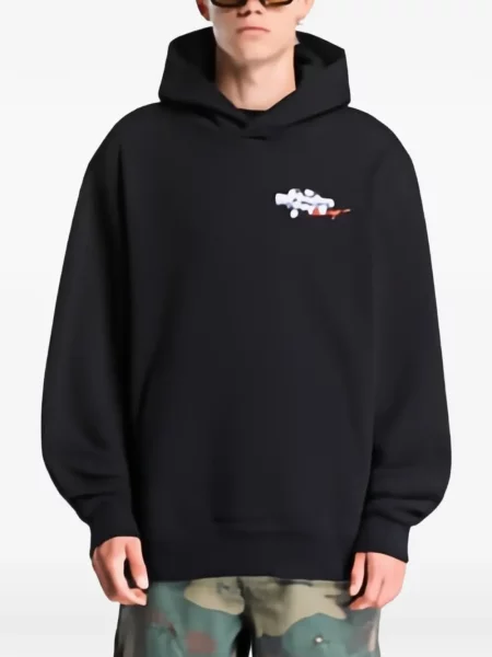 Hanorac cu glugă Ripndip negru
