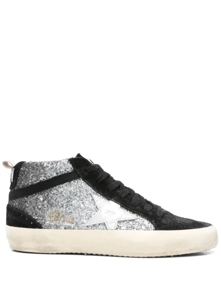 Sneakerși Golden Goose Mid Star negru
