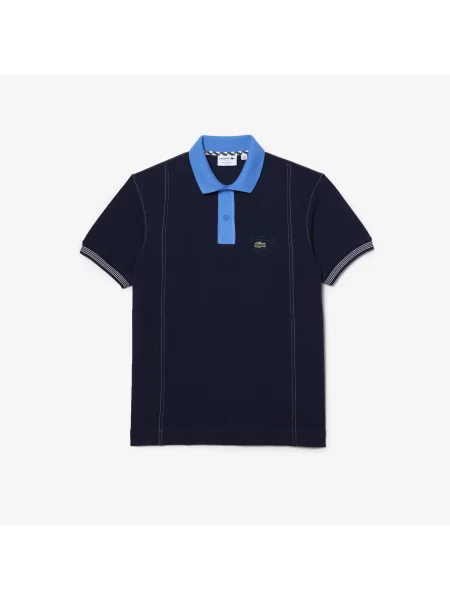 Lacoste Koszulka Polo Classic Fit granatowa