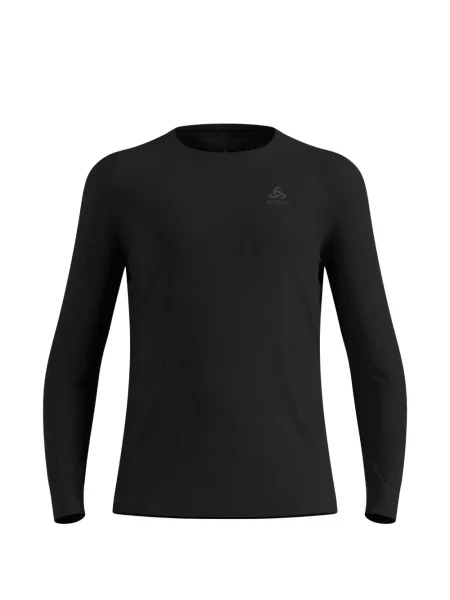 Lung lenjerie de corp termoactivă Odlo de lână negru