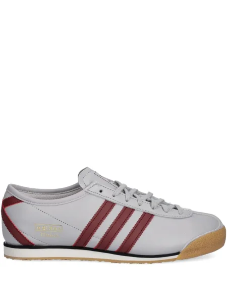 Sneakerși Adidas Adizero plasă cu dungi gri