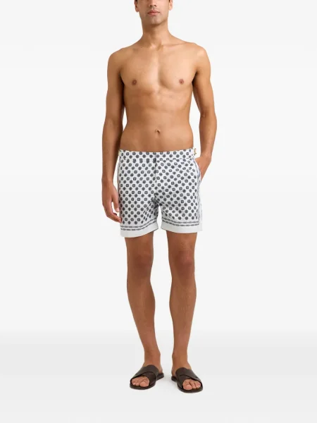 Slip de baie Orlebar Brown alb