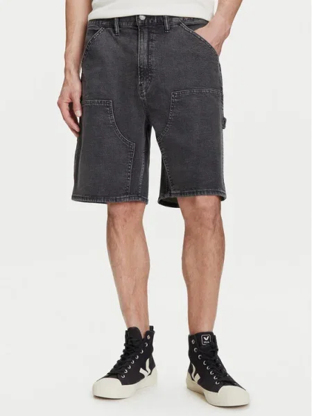 Gap Pantaloni scurți de blugi negru