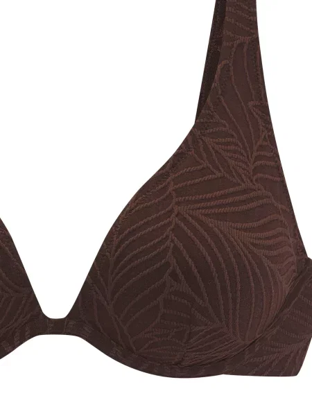 LASCANA Bikinový top čokoládová