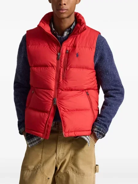 Καπιτονέ kαρό σκαρπινια Polo Ralph Lauren κοτλέ πράσινο
