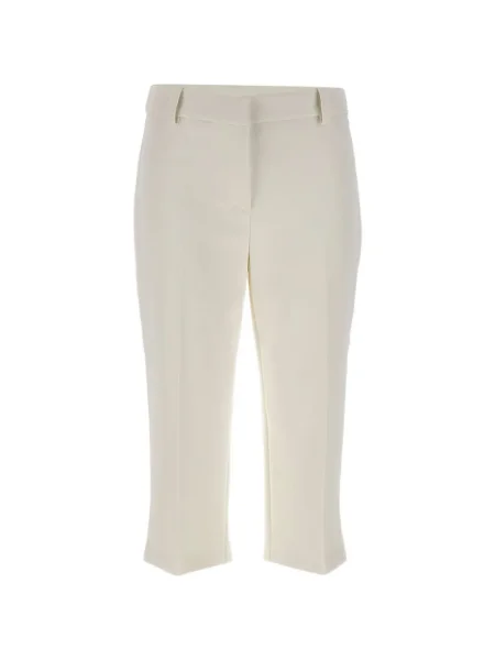 Pantaloni Elisabetta Franchi din satin cu crăpătură