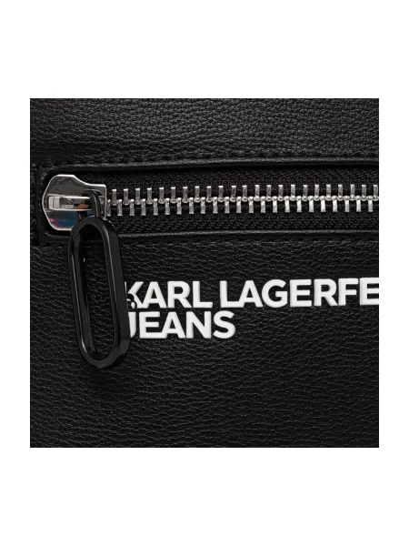 Karl Lagerfeld Jeans táska fekete fehér
