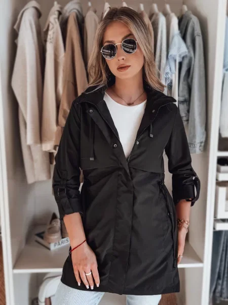 Kurtka przejściowa parka STYLINA Dstreet czarna
