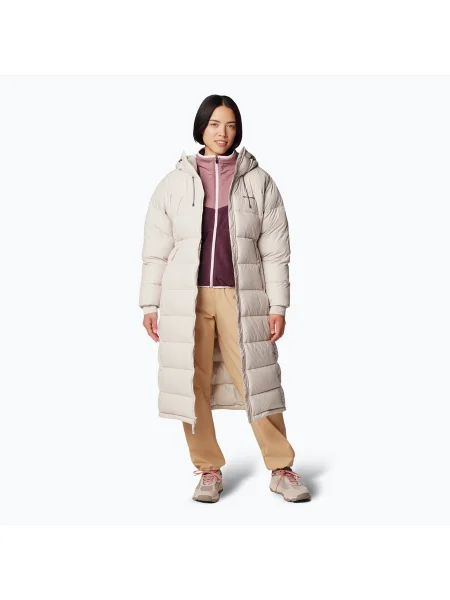 Palton Columbia pentru femei Pike Lake II Long dark stone