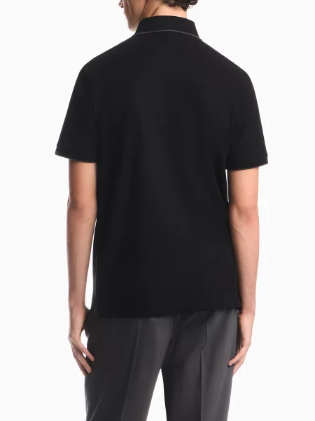 Поло Emporio Armani черное