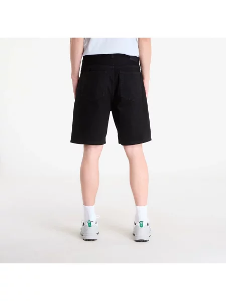 Klasické krátky džínsové šortky Calvin Klein Jeans čierna