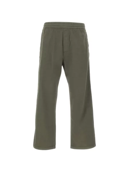 Pantaloni Carhartt Wip cu cordon verde