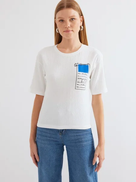 Tricou Bigdart alb
