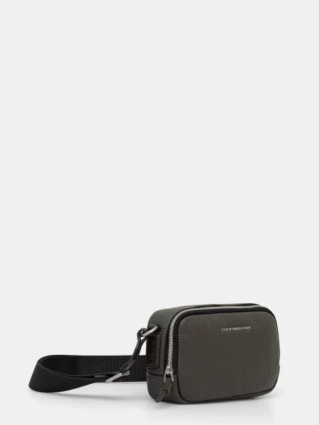 TOMMY HILFIGER Torba za čez ramo temno zelena