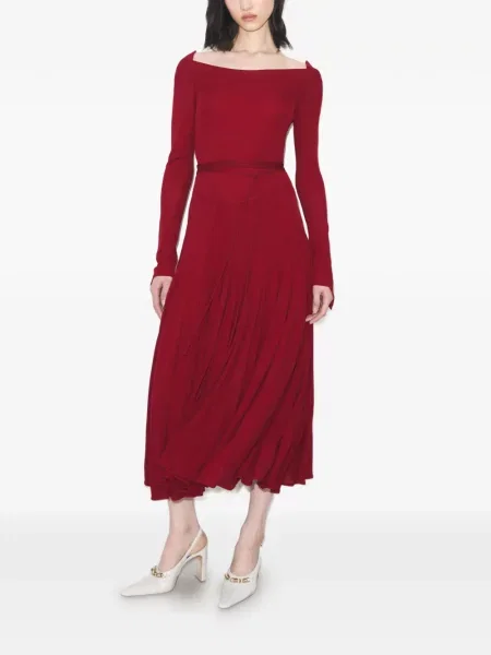 Haljina Tory Burch od jersey crvena