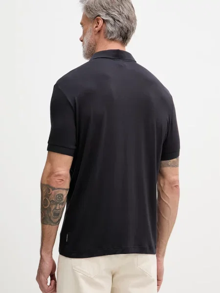 Armani Exchange polo granatowa