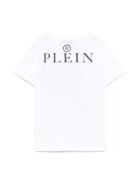 Dětské tričko Philipp Plein bílé