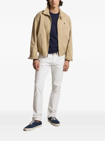 Polo majica Polo Ralph Lauren s vezom keper karirana plava